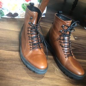 hood leather company mens leather hudson waterproof